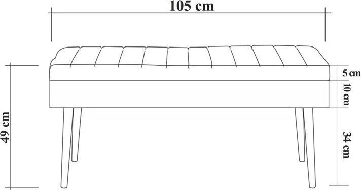 Actual product image Homitis Kira (110 x 40 x 50 cm)
