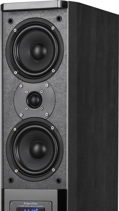 Actual product image Krüger&Matz Active speakers Kruger & Matz Passion, set 2.0, black (Set, 80 W)