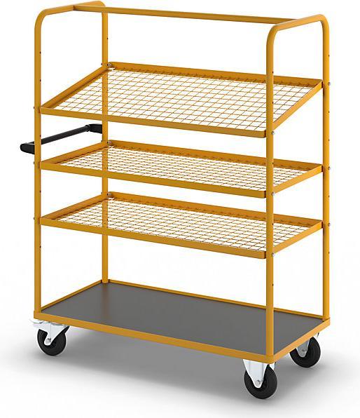 Actual product image kaiserkraft Professional shelf and tier trolley (250 kg)