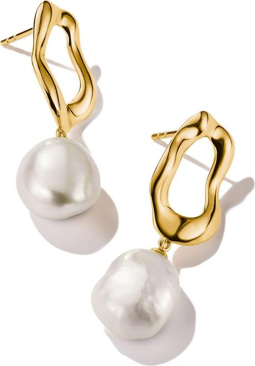 Actual product image Thomas Sabo Ohrringe mit Perle Natural Beauty vergoldet (Silver 925)
