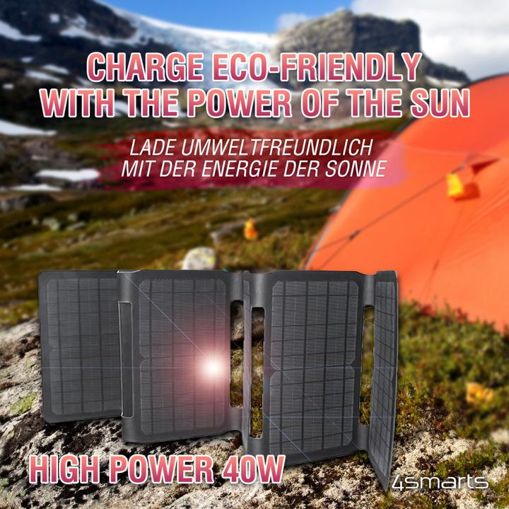 Actual product image 4smarts Solar Panel (40 W, 1.26 kg)