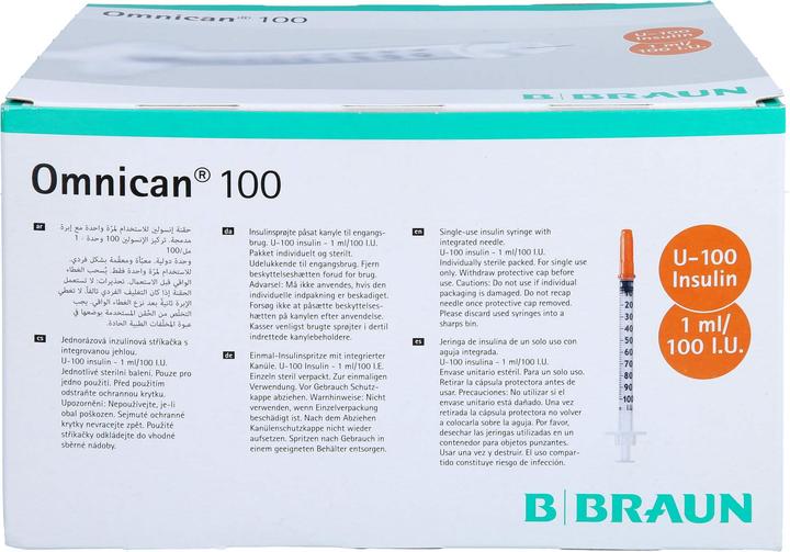 Immagine prodotto B.Braun Insulina 100 (Siringa di insulina)