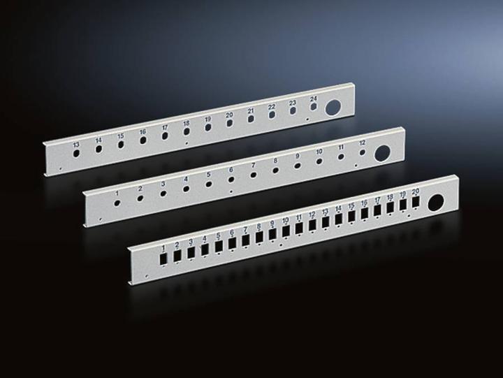 Produktbild Rittal Patch Panel - RAL 7035 - 1U (7178.535)