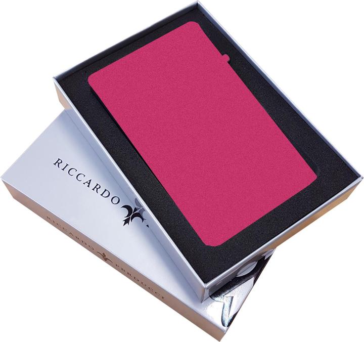 Actual product image Riccardo Ferducci Credit card case, wallet, slim wallet, RFID, mini wallet