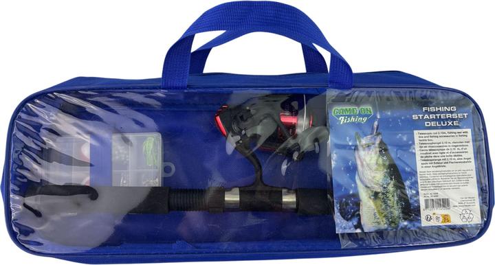 Productafbeelding Game on fishing Starterset Deluxe in Opbergtas (Telescoopstang, 210 cm)