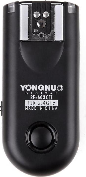 Actual product image Yongnuo Remote release RF603II - Canon (Funk)
