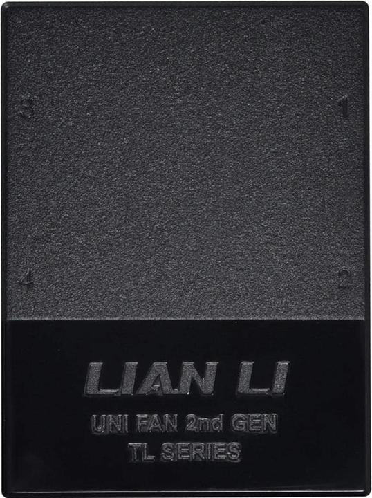 Productafbeelding Lian-Li 12TL ventilatorregelaar - zwart (16 Ventilator)