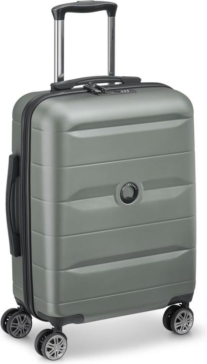 Actual product image Delsey Comete Plus Slim Cabin Trolley Case - 55 cm - Iguana (40 l, Hand luggage (up to 50 litres))