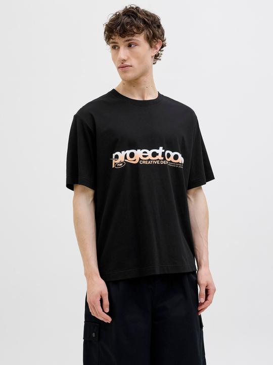 Produktbild Jack & Jones Gedruckt Rundhalsausschnitt T-shirt T-shirt (XL)