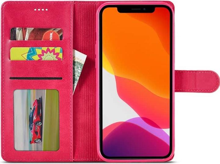 Image du produit LC.Imeeke Galaxy S25 Plus - Wallet Etui mit 3 Kartenfächern & Magnetverschluss, Pink (Samsung Galaxy S25+)