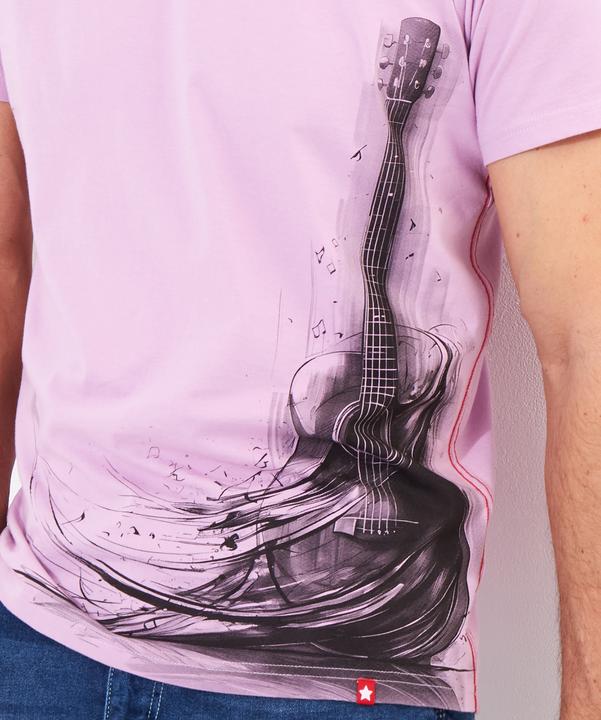 Actual product image Joe Browns Sketchy Guitar Graphic T-Shirt (M)