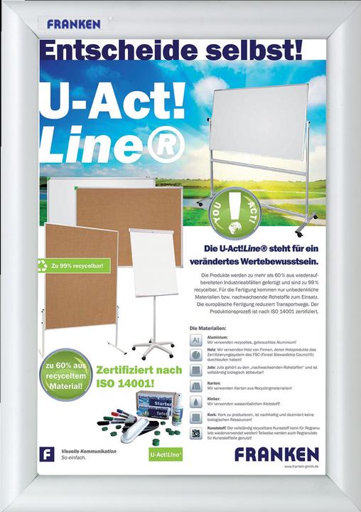 Produktbild Franken Plakatrahmen Security Feuerfest (A4)