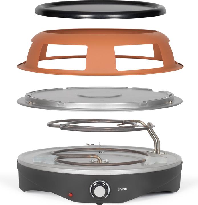 Image du produit Livoo Four à pizza 6 personnes (Prise UE)