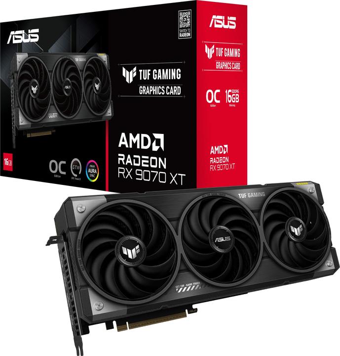 Produktbild ASUS TUF RX 9070 XT GAMING OC (16 GB)