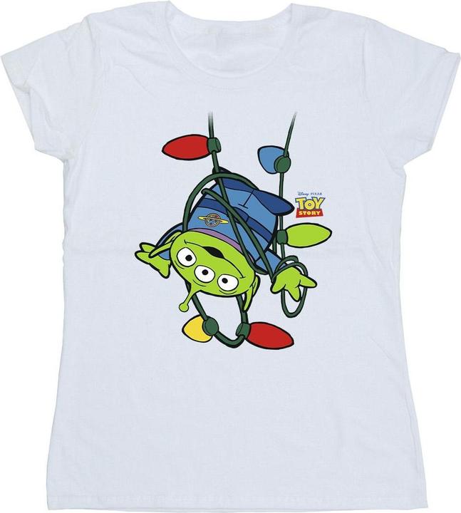 Disney Toy Story Christmas Lights Aliens TShirt (M)