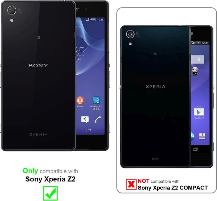 Produktbild Cadorabo Flip wie Invisible Cover (Sony Xperia Z2)
