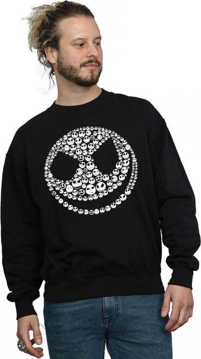 Immagine prodotto Disney Nightmare Before Christmas Jack Skull Collage Felpa Uomo (XL)