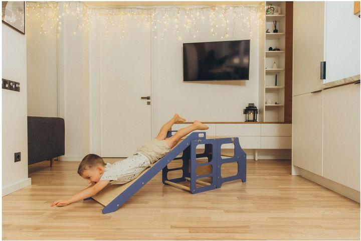 Image du produit Duck Woodworks Tour d'apprentissage pliable avec toboggan