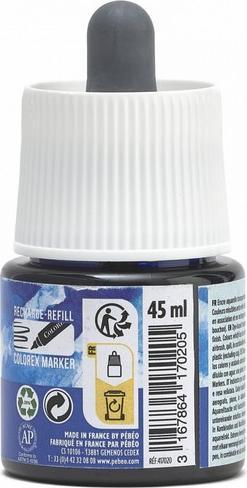 Produktbild Pebeo Colorex Wassertinte (Ultramarinblau, 45 ml)