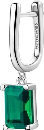 Actual product image Brosway Decent silver single earring Fancy Life Green FLG07