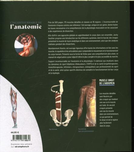 Immagine prodotto Amphora L'incontournable de l'anatomie (Francese, Gauthier Jacky, 2022)