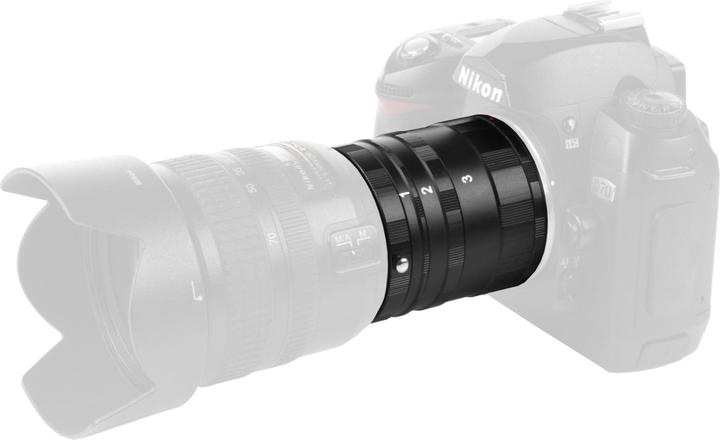 Immagine prodotto Walimex Set di anelli di prolunga macro per Nikon F