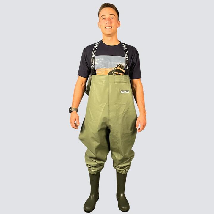 Produktbild Ocean Wathose Classic Wide S5 Waders, light olive, Grösse 43 (43)