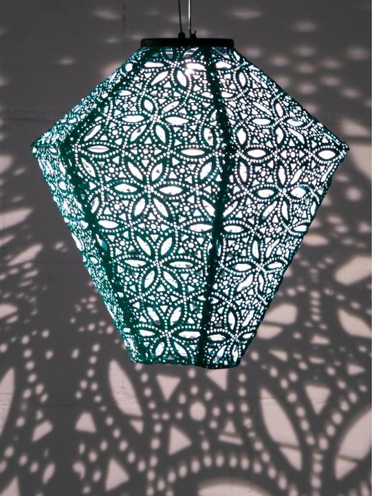 Immagine prodotto Cocon Lampion LED Solar Diamond, blu (0.44 m)