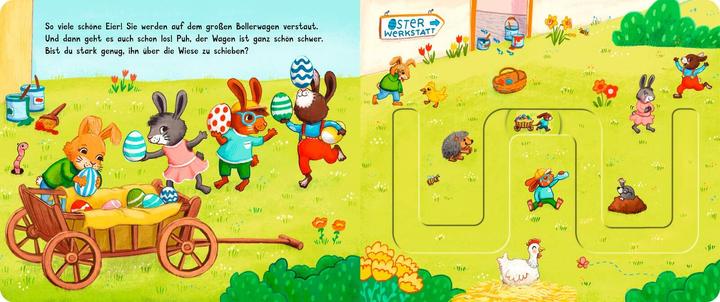 Immagine prodotto Meine Schiebebahn-Pappe: Hilf mit an Ostern (Tedesco)