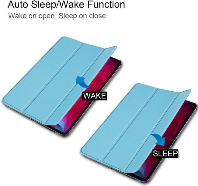 Immagine prodotto MU Classic Custodia in pelle a tre pieghe con funzione auto sleep/wake (IPad Pro 11 (2020))
