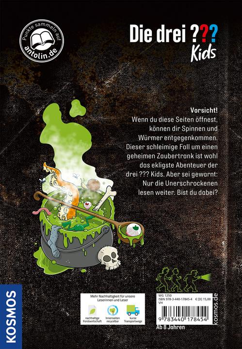 Produktbild Kosmos Die drei??? Kids, Das ekligste Buch aller Zeiten (Deutsch, Ulf Blanck, 2024)