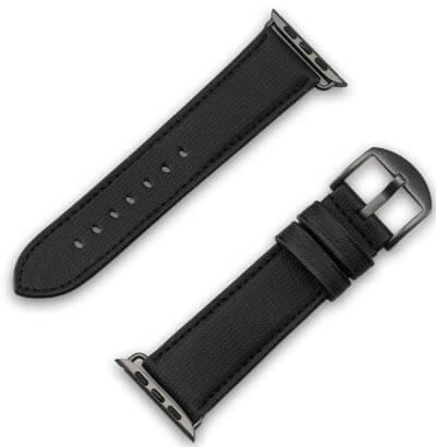 Actual product image JT Berlin Apple Watch 42/44/45/49mm - Wannsee black (42 mm, 44 mm, 45 mm, 49 mm, TPU)