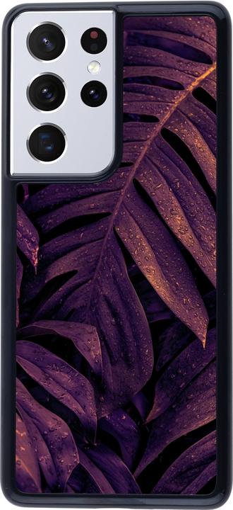 Image du produit PhoneLook Coque Purple Light Leaves (Samsung Galaxy S21 Ultra 5G)