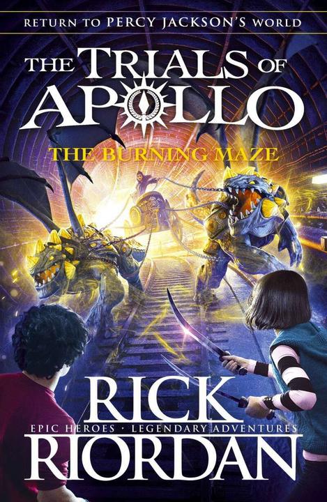 Actual product image The Burning Maze (The Trials of Apollo Book 3) (English, Riordan Rick, 2019)