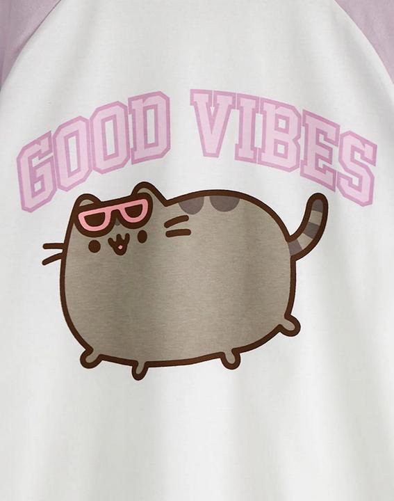 Image du produit Pusheen - T-shirt GOOD VIBES - Fille (158, 164)