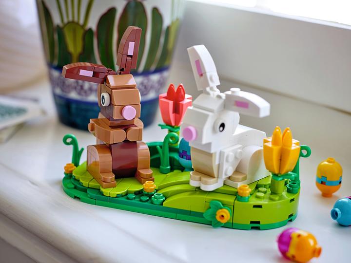 Image du produit LEGO 40523 Exposition de lapins de Pâques (40523, LEGO Sets saisonniers, LEGO Disney)