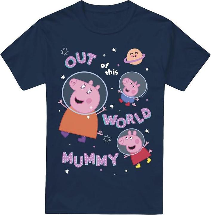 Image du produit Peppa Pig - T-shirt IS OUT OF THIS WORLD - Homme (L)