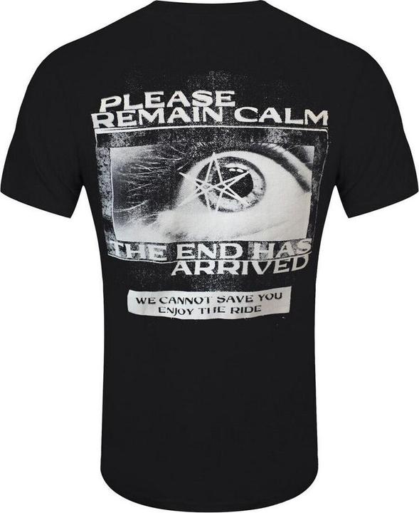 Immagine prodotto Bring Me The Horizon Maglietta da adulto unisex Remain Calm Back Print (XXL)