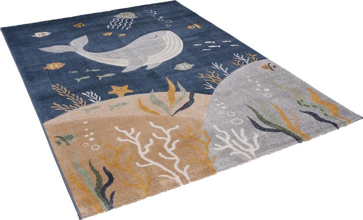 Pergamon Kinder Teppich Maui Kids Ozean (140 x 200 cm)