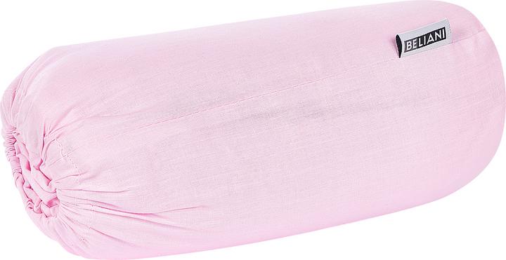 Produktbild Beliani Spannbettlaken Baumwolle rosa 140 x 200 cm JANBU (140 x 200 cm)