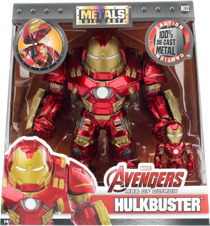 Actual product image Jada Marvel Hulkbuster+Ironman