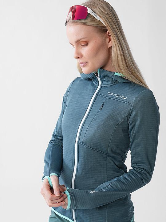 Produktbild Ortovox Fleece Light Grid Hooded Jacket (XL)