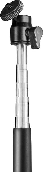 Produktbild mantona 21056 Selfie Stick 8.5 cm Schwarz Für Smartphones und GoPro