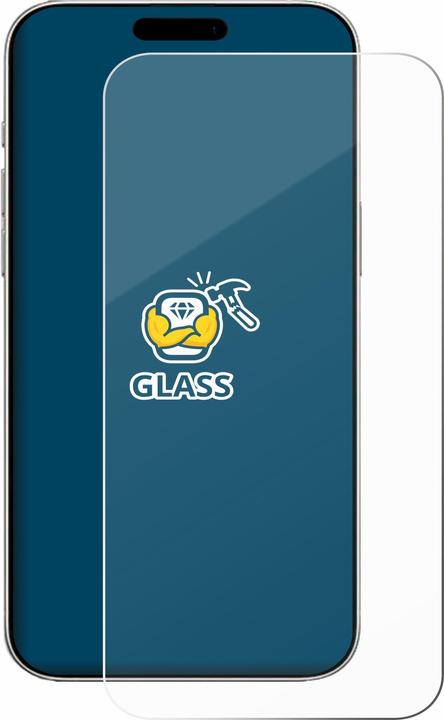 Produktbild BROTECT Panzerglas Displayschutz 9H Schutzglas Glas Klar Transparent (1 Stück, Apple iPhone 16)