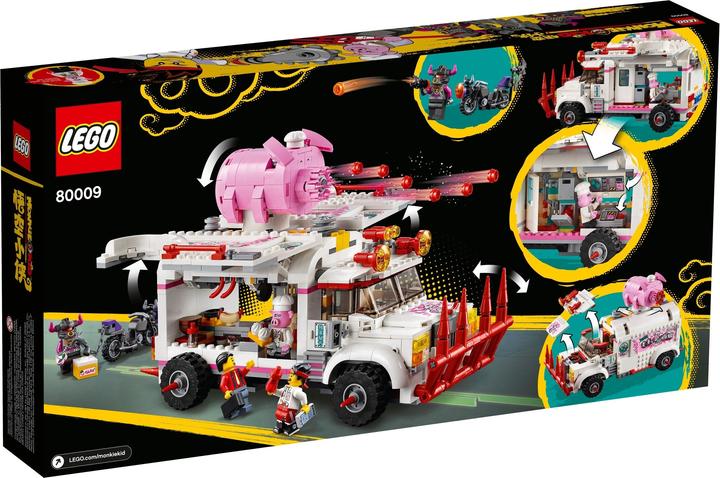 Immagine prodotto LEGO Pigsy’s Food Truck (80009, Set LEGO rari, LEGO Monkie Kid)