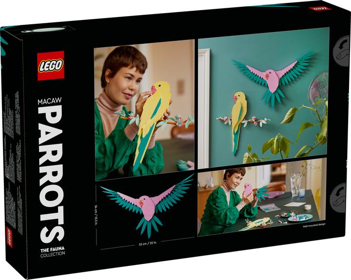 Produktbild LEGO Die Fauna Kollektion - Aras (31211, LEGO Art)