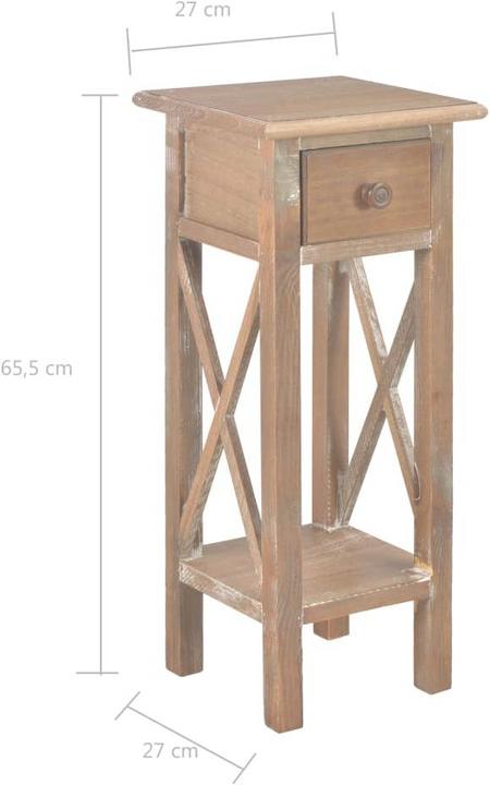 Immagine prodotto VidaXL Tavolo del telefono (27 x 27 x 65,5 cm)