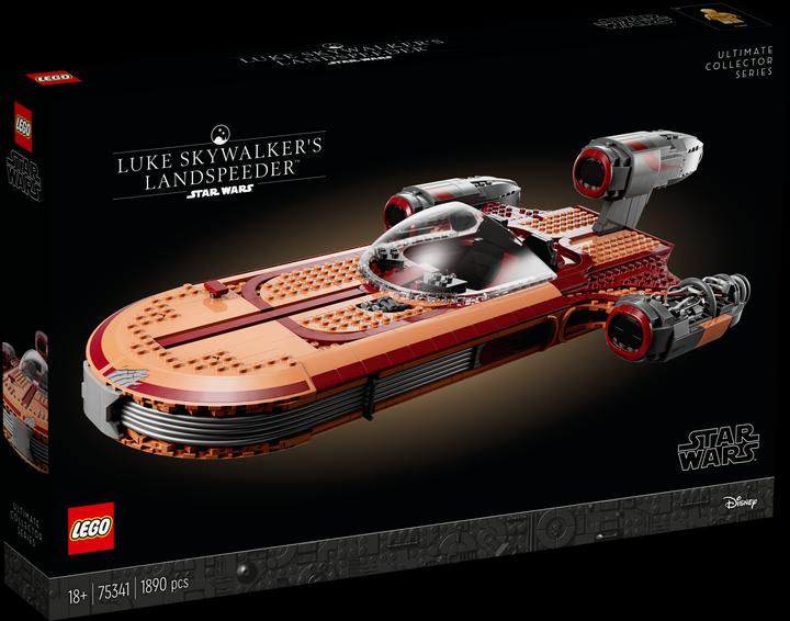 Actual product image LEGO Star Wars - Luke Skywalker's Landspeeder (75341, LEGO Rare Sets)