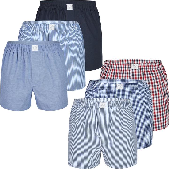 Actual product image Mg-1 Woven Boxer Shorts Casual Loose Fit - 7039 (3XL, pack of 6)