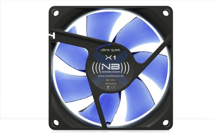 Actual product image Noiseblocker NB-BlacksilentFan XC1 (80 mm, 1 x)